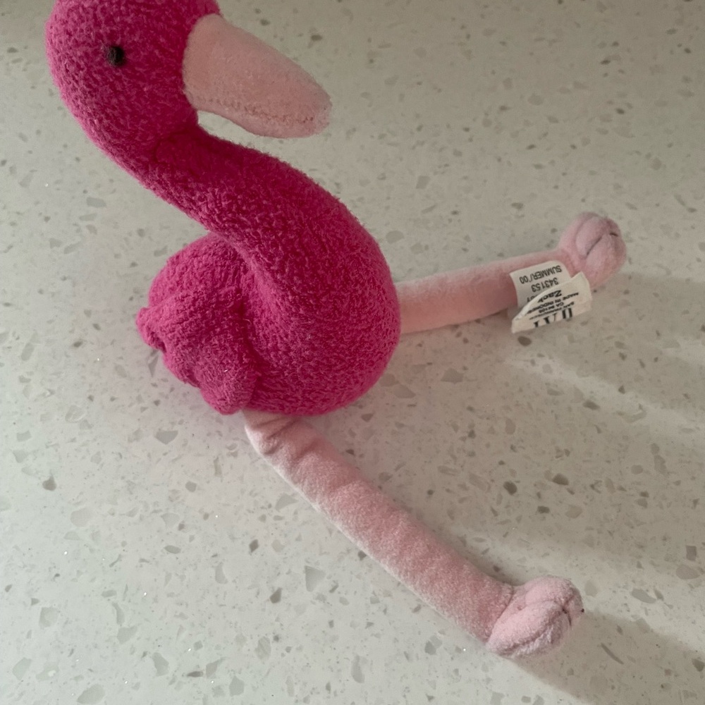GAP Pink Flamingo Stuffed Animal Zack Vintage